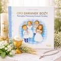 BIBLIA W PUDEŁKU Pamiątka Pierwszej Komunii Świętej PREZENT NA KOMUNIĘ 48str.