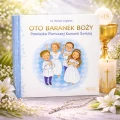 BIBLIA W PUDEŁKU Pamiątka Pierwszej Komunii Świętej PREZENT NA KOMUNIĘ 48 stron