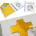 BIBLIA W PUDEŁKU Pamiątka Pierwszej Komunii Świętej PREZENT NA KOMUNIĘ 48 stron
