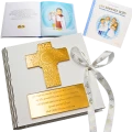 BIBLIA W PUDEŁKU Pamiątka Pierwszej Komunii Świętej PREZENT NA KOMUNIĘ 48 stron