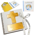BIBLIA W PUDEŁKU Pamiątka Pierwszej Komunii Świętej PREZENT NA KOMUNIĘ 48 stron