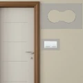 OSŁONA ŚCIANY PODWÓJNA Ramka Podkładka 222x150 mm  BEZBARWNA ZESTAW 5 SZTUK