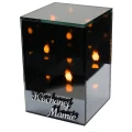 Znicz Lustrzany Lampion 3D z Grawerem Elegancki Ciepłe Światło Dzień Mamy