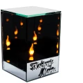 Znicz Lustrzany Lampion 3D z Grawerem Elegancki Ciepłe Światło Dzień Mamy