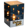 Znicz Lustrzany Lampion 3D z Grawerem Elegancki Ciepłe Światło Dzień Babci