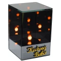 Znicz Lustrzany Lampion 3D z Grawerem Elegancki Ciepłe Światło Dzień Babci