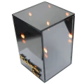 Znicz Lustrzany Lampion 3D z Grawerem Elegancki Ciepłe Światło Dzień Taty
