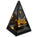 Znicz Lustrzany Lampion Solarny 3D Nadruk UV na Dzień Matki Elegancki