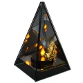 Znicz Lustrzany Lampion Solarny 3D Nadruk UV na Dzień Matki Elegancki