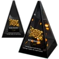 Znicz na Dzień TATY OJCA Lustrzany Lampion Solarny 3D Nadruk UV Elegancki
