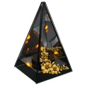 Znicz na Dzień TATY OJCA Lustrzany Lampion Solarny 3D Nadruk UV Elegancki
