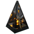 Znicz na Dzień TATY OJCA Lustrzany Lampion Solarny 3D Nadruk UV Elegancki