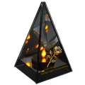 Znicz na Dzień TATY OJCA Lustrzany Lampion Solarny 3D Nadruk UV Elegancki