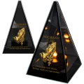 Znicz na Dzień TATY OJCA Lustrzany Lampion Solarny 3D Nadruk UV Elegancki