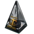 Znicz Lustrzany Lampion Solarny 3D Nadruk UV Dla Babci Elegancki