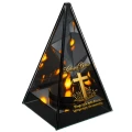 Znicz Lustrzany Lampion Solarny 3D Nadruk UV Dla Babci Elegancki