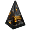 Znicz Lustrzany Lampion Solarny 3D Nadruk UV Dla Babci Elegancki