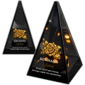 Znicz Lustrzany Lampion Solarny 3D Nadruk UV Dla Babci Elegancki