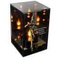 Znicz na Dzień TATY OJCA Lampion Solarny Lustrzany Nadruk UV Elegancki 3D