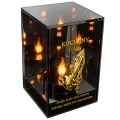 Znicz na Dzień TATY OJCA Lampion Solarny Lustrzany Nadruk UV Elegancki 3D