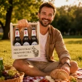 PREZENT DLA TATY NA DZIEŃ OJCA NOSIDŁO NA PIWO SKRZYNKA DREWNIANA TATA