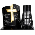 WIECZNY ZNICZ SOLARNY LED NA GRÓB DLA TATY   NA DZIEŃ OJCA  EFEKT PŁOMIENIA