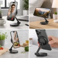 Uchwyt Samochodowy Magnetyczny na Telefon Mocny  Metalowy Czarny