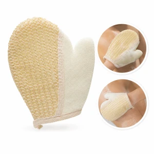 Rękawica do kąpieli masażu peelingu naturalna myjka do ciała pod prysznic