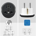 Adapter podróżny do hotelu, pracy, domu przejściówka EU 16A 250V