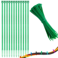 Opaski Zaciskowe Kablowe Trytytki 2,5x150 mm Zielone 90 szt SUPER MOCNE