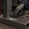 Szczotka druciana ręczna stalowa 165x30 mm do rdzy metalu mocna