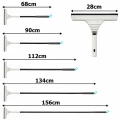 Ściągaczka myjka do okien szyb mikrofibra regulacja długa 160cm 2w1