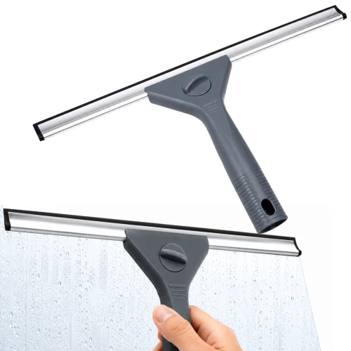 Ściągaczka do szyb okien 25 cm aluminiowa do kabin prysznicowych luster