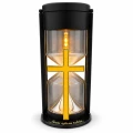 premium  Znicz solarny LED klepsydra złoty krzyż czarny połysk x GRA-068-Z-PELNY (9).png
