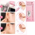 Zestaw do czyszczenia dziurek w uszach 60 nici + płyn 15 ml piercing