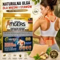 Plastry przeciwbólowe Tigers 7 szt. 7x10 cm na ból mięśni i stawów 12h