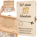 Pudełko Na Pieniądze Na 18 Urodziny Dla Dziewczyny Personalizowane