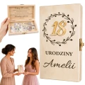 Pudełko Na Pieniądze Na 18 Urodziny Dla Dziewczyny Personalizowane