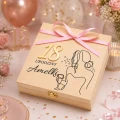 Pudełko Na Pieniądze Na 18 Urodziny Dla Dziewczyny Personalizowane Wstążka