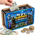 PREZENT NA DZIEŃ CHŁOPAKA  Skarbonka SUPER CHŁOPAK  UPOMINKI SZKOŁA
