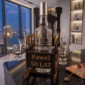 Prezent na Urodziny Emeryture Fotel Bujany na Alkohol Kieliszki GRAWER