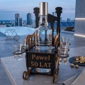 Prezent na Urodziny Emeryture Fotel Bujany na Alkohol Kieliszki GRAWER