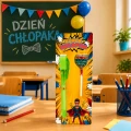 PREZENT na DZIEŃ Chłopca CHŁOPAKA DO SZKOŁY szkolny NA LIZAKA przedszkole