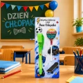 PREZENT na DZIEŃ Chłopca CHŁOPAKA DO SZKOŁY szkolny NA LIZAKA przedszkole