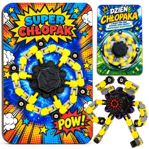 PREZENT na DZIEŃ CHŁOPAKA DO SZKOŁY szkolny FIDGET SPINNER przedszkole