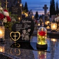 GRA-038-ZONA DEKORACJA na grób GRAWEROWANY ZNICZ podstawka na cmentarz RÓŻA DLA ŻONY x (4).png