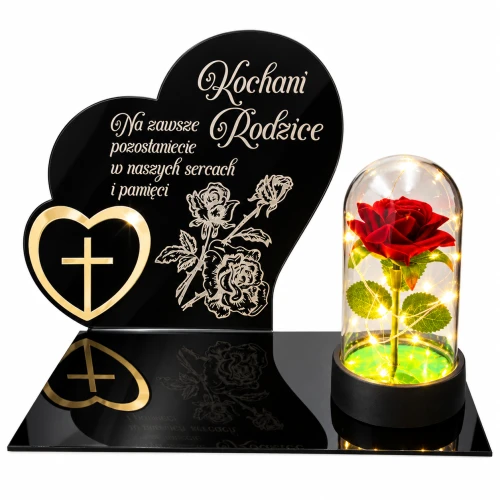 GRA-038-RODZICE     ZNICZ NA GRÓB DLA RODZICÓW KOCHANI RODZICE RÓŻA LED GRAWER DUŻY (1).png