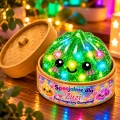 SQUISHY DUMPLING GNIOTEK PIERÓG ZABAWKA Z IMIENIEM BROKAT PIEROŻEK ŚWIECĄCY