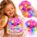 SQUISHY DUMPLING GNIOTEK PIERÓG ZABAWKA Z IMIENIEM BROKAT PIEROŻEK ŚWIECĄCY