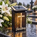 GRA-063-SMF-12LED   Znicz solarny na grób LED z krzyżem Pamiętamy lampion cmentarny (3).png